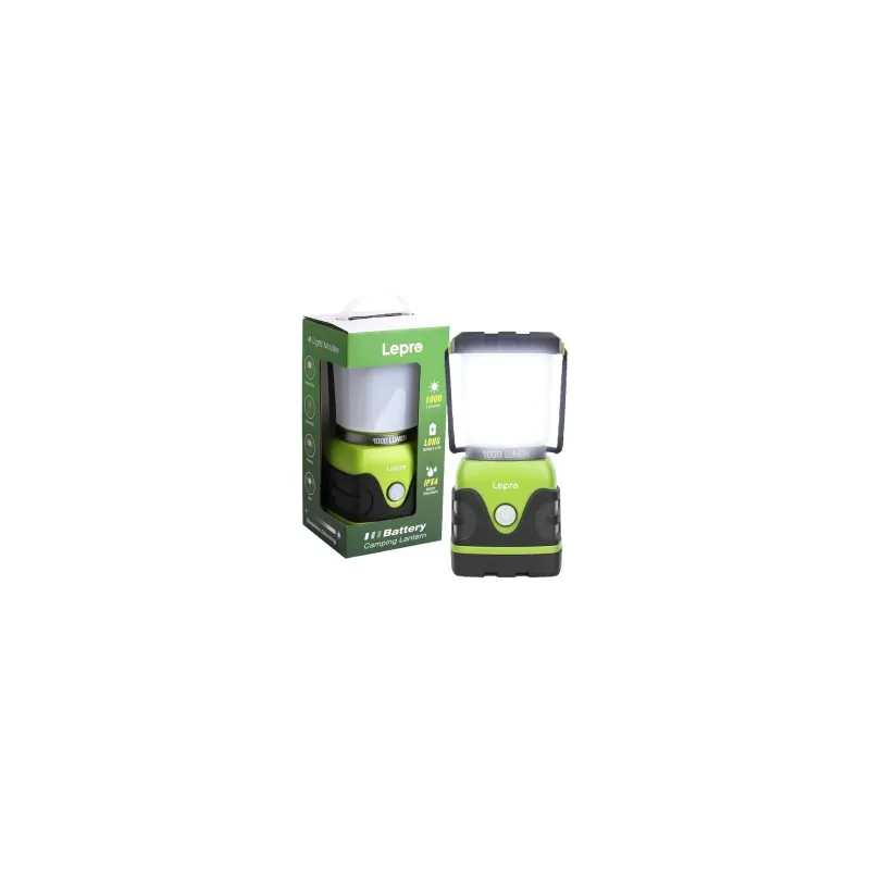 LEPRO 3300002 1000-lumen battery-powered camping lamp